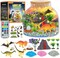 Light Up Terrarium Kit for Kids — Build a Prehistoric Dinosaur Habitat | Dinosaur Toys for Kids, Science Kits, Arts and Crafts for Kids, Boys Toys Ages 4+, Kids Gifts